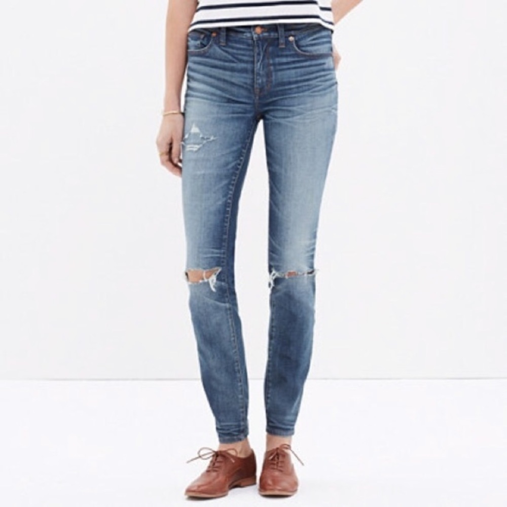 Madewell ripped jeans